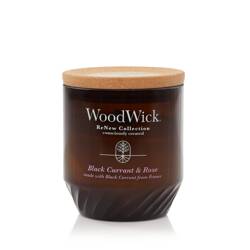 WOODWICK Renew świeca w słoiku Black Currant & Rose 184g 