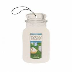 YANKEE CANDLE Car Jar Single Clean Cotton 1szt 