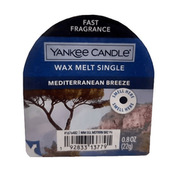 YANKEE CANDLE Classic Wax Mediterranean Breeze 22g