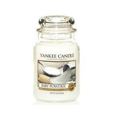 YANKEE CANDLE Large Jar Baby Powder 623g