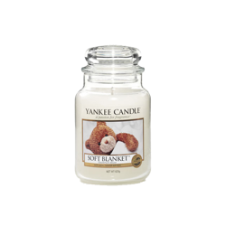 YANKEE CANDLE Large Jar Soft Blanket 623g 