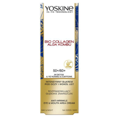 YOSKINE Bio Collagen Alga Kombu 50+/60+ krem pod oczy 15ml