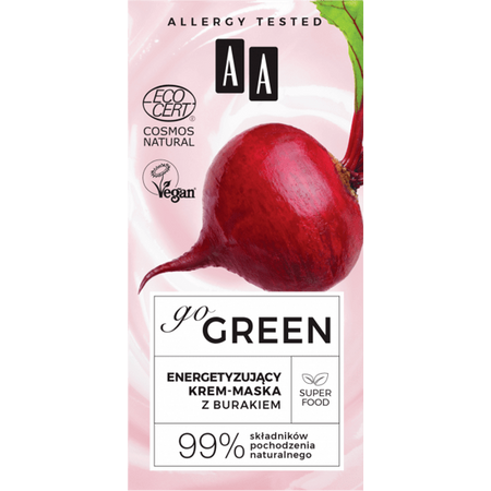 AA Go Green krem-maska energetyzująca Burak 50ml