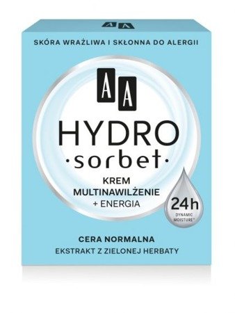 AA Hydro Sorbet krem multinawilżenie + energia 50ml