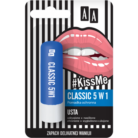 AA Kiss Me pomadka Classic 5w1 Wanilia 3,8g