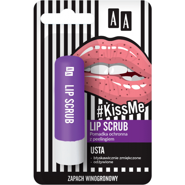 AA Kiss Me pomadka z peelingiem Lip Scrub 3,8g