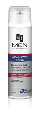 AA Men Advanced Care żel do golenia twardego zarostu 200ml