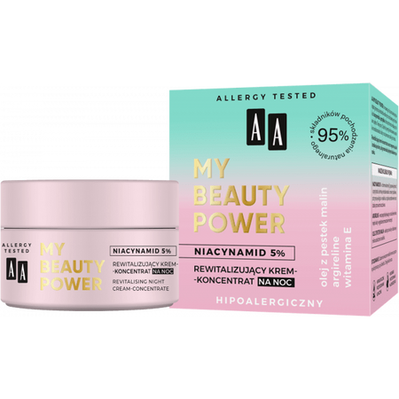 AA My Beauty Power krem-koncentrat na noc 50ml