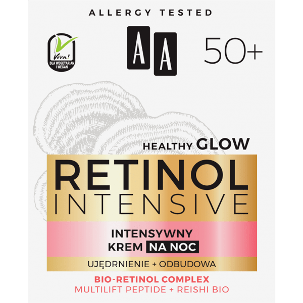 AA Retinol Intensive krem na noc 50+ 50ml (Termin do 10-2023)