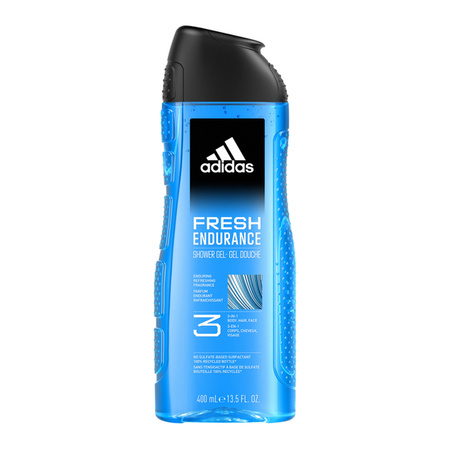 ADIDAS Men żel pod prysznic 3w1 Fresh Endurance 400ml 