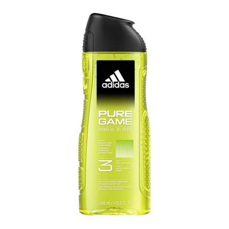 ADIDAS Men żel pod prysznic 3w1 Pure Game 400ml 