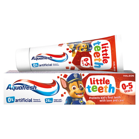 AQUAFRESH Little Teeth pasta do zębów dla dzieci 0-5 lat Psi Patrol 50ml