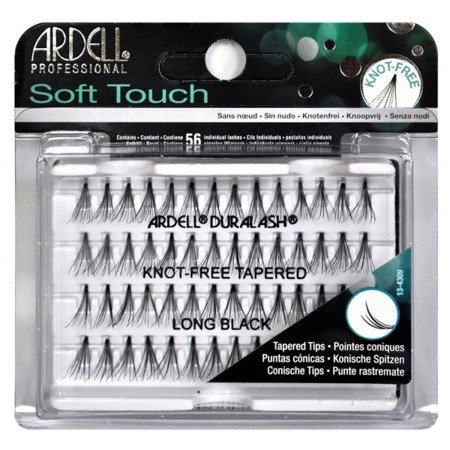 ARDELL Soft Touch kępki Knot-Free Long Black