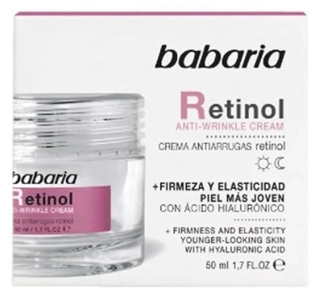 BABARIA Retinol krem do twarzy przeciwstarzeniowe 50ml 