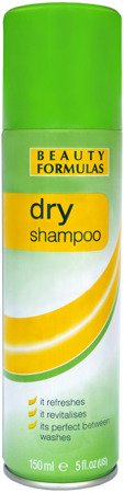BEAUTY FORMULAS Suchy szampon do włosów 150ml