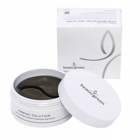 BEAUUGREEN Hydrogel Eye Patch płatki pod oczy Sea Cucumber&Black 60szt 