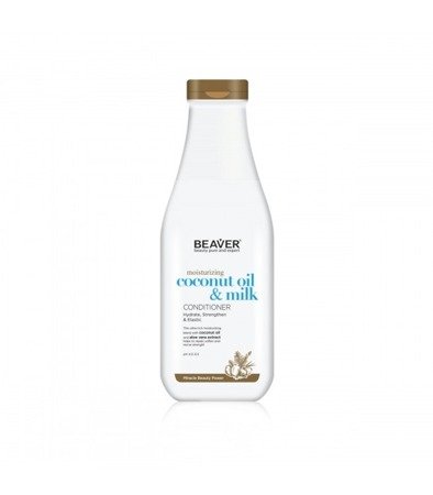 BEAVER Coconut Oil&Milk odżywka do włosów suchych i normalnych 730ml