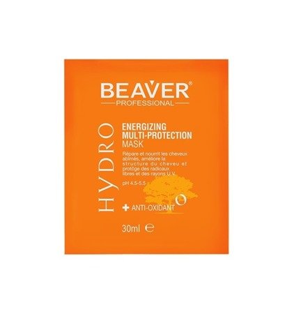 BEAVER Hydro Anti-Oxidant maska wspomagająca naturalną ochronę włosa 30ml