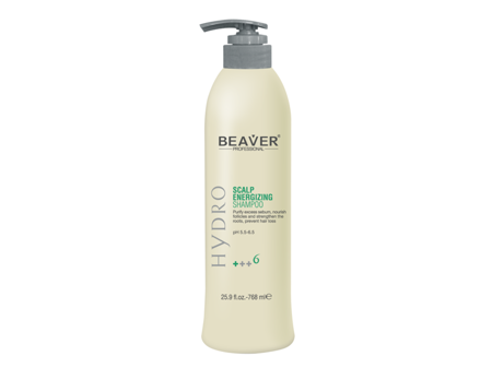 BEAVER Hydro Scalp Energizing szampon przeciw wypadaniu włosów 768ml