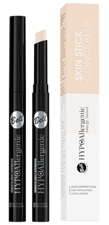 BELL Skin Stick Concealer korektor maskujący w sztyfcie 01 Light Beige 2g