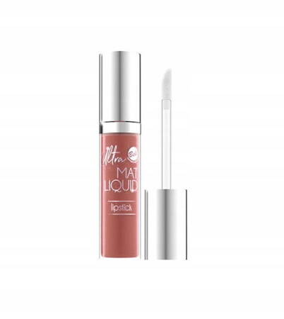 BELL Ultra Liquid Lipstick matowa pomadka w płynie 04 Smoky Pink