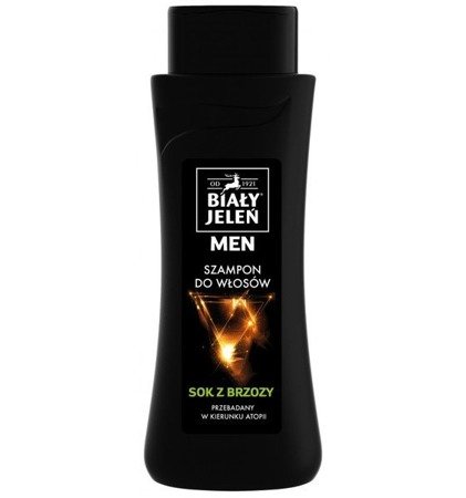 BIAŁY JELEŃ Men Łagodzenie szampon do włosów tonizujący 300ml