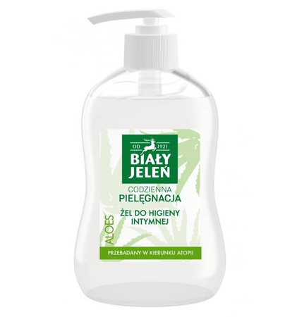 BIAŁY JELEŃ Żel do higieny intymnej Aloes 500ml
