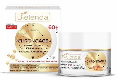 BIELENDA ChronoAge krem na noc 60+ rewitalizujący przeciwzmarszczkowy 50ml