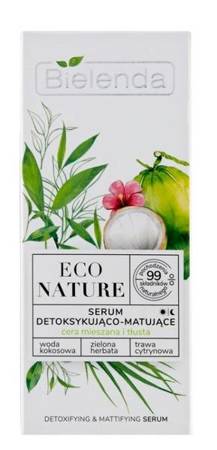 BIELENDA Eco Nature serum detoksykująco-matujące 30ml