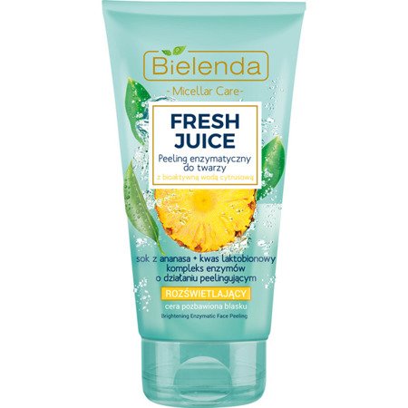 BIELENDA Fresh Juice peeling enzymatyczy  do twarzy Ananas 150g
