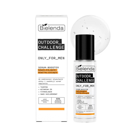 BIELENDA Outdoor Challenge Men serum-booster do twarzy nawilżająco rewitalizujące 30ml 