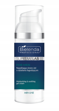 BIELENDA PROFESSIONAL Supremelab Men Line krem żel do twarzy łagodzący 50ml 