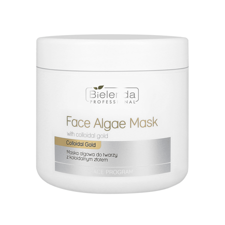 BIELENDA Professional maska algowa do twarzy ze złotem koloidalnym 190g