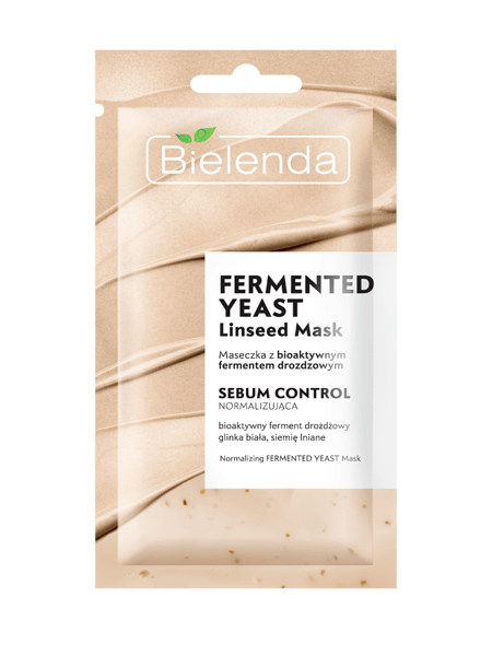 BIELENDA maseczka 3w1 Fermented Yeast Linseed 8g