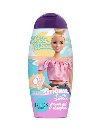 BIES Barbie żel i szampon pod prysznic 2w1 Sun sational 250ml