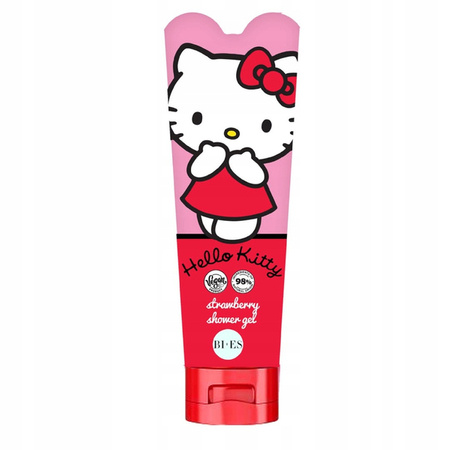 BIES Hello Kitty żel pod prysznic 2w1 Strawberry 240ml