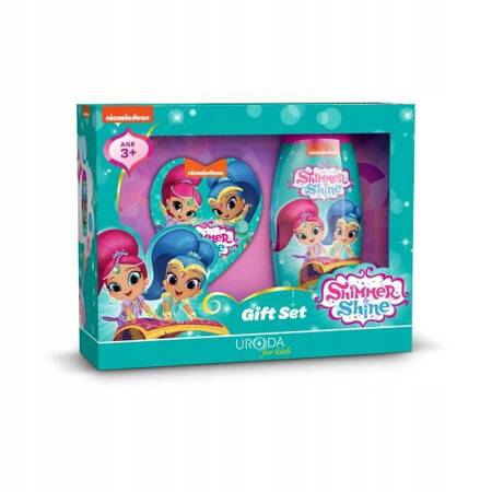 BIES Shimmer and Shine zestaw żel pod prysznic 250ml i gąbka TERMIN 08-2024