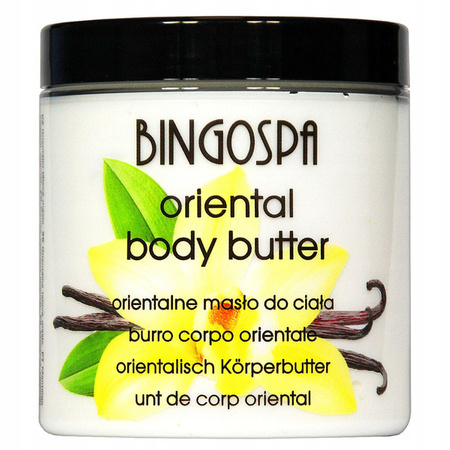 BINGOSPA Body Butter masło do ciała Oriental 250g 