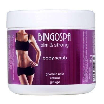 BINGOSPA Slim & Strong peeling do ciała 550g