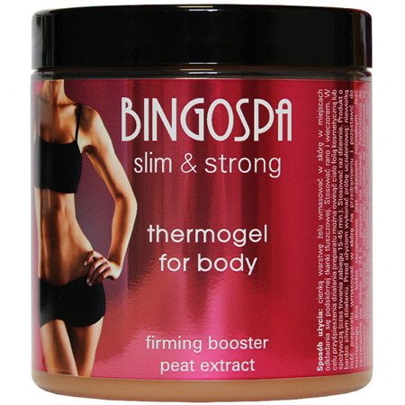 BINGOSPA Slim & Strong thermogel z Borowiną 250g