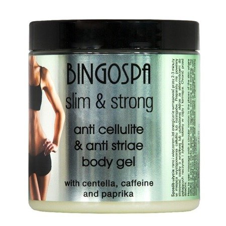 BINGOSPA Slim & Strong żel do ciała z Kofeiną i Centellą 250g