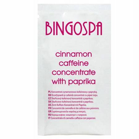 BINGOSPA najmocniejszy koncentrat cynamonowo kofeinowy z papryką 10g