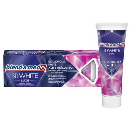 BLEND-A-MED 3D White Luxe Glomorous pasta do zębów 75ml