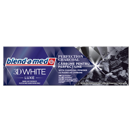 BLEND-A-MED 3D White Luxe pasta do z Charcoal