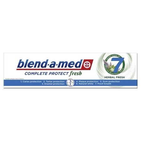 BLEND-A-MED  Complete 7 Herbal + Mouthwash pasta do zębów 100ml