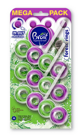 BRAIT Hygiene & Fresh 2-fazowa kostaka do WC Forest Rings 3x45g