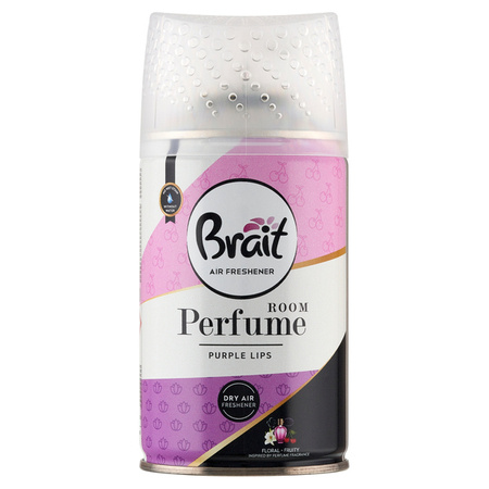 BRAIT Room Perfume wkład do automatycznych odświeżaczy powietrza Purple Lips 250ml 