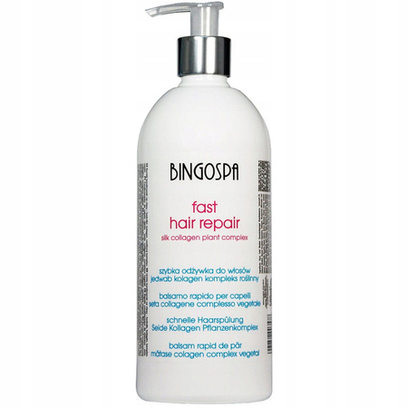 BingoSpa Fast Hair Repair szybka odżywka do włosów 500ml