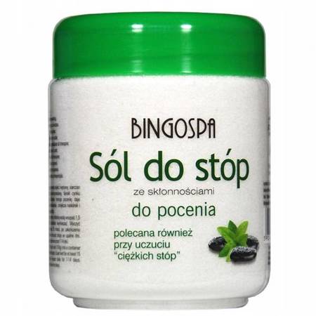 BingoSpa Sól do stóp ze skłonnością do pocenia 550g