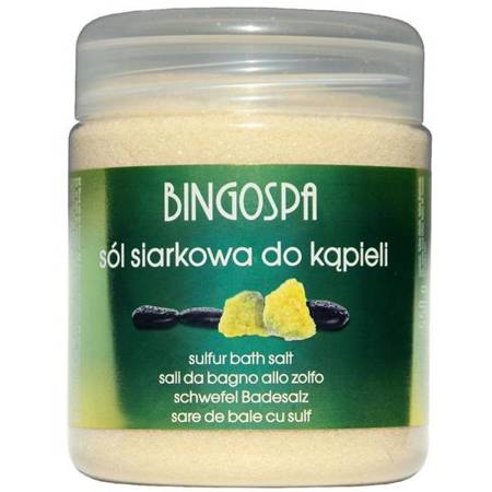 BingoSpa Sól siarkowa do kąpieli 550g